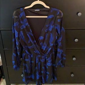Blue Feather Express Short Romper
